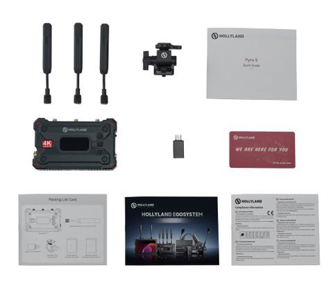  Bộ truyền video không dây Hollyland Pyro S 4K HDMI/SDI 