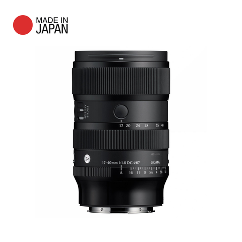  Ống kính Sigma AF 17-40mm F1.8 DC Art ngàm Fujifilm X 