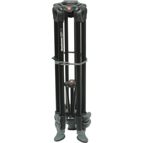  Bộ chân máy quay Manfrotto MVH500A & MVT502AM Aluminium Twin Leg Tripod (Middle Spreader) 