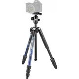  Bộ chân máy Manfrotto Element MII Aluminum Tripod 4-Section with Ball Head (Red) 