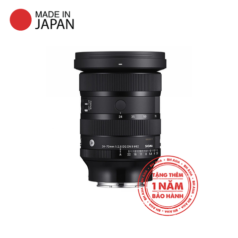  Ống kính Sigma 24-70mm F2.8 DG DN II Art ngàm L 