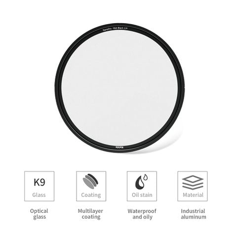  Kính lọc Haida NanoPro Mist Black 1/4 Filter 77mm 