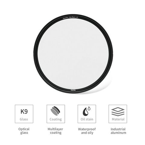 Kính lọc Haida NanoPro Mist Black 1/4 Filter 82mm