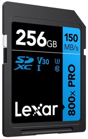  Thẻ nhớ Lexar Professional 800x Pro SDXC UHS-I V30 256GB 