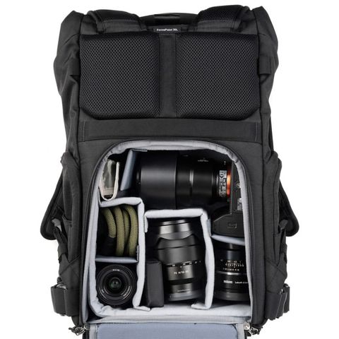  Balo máy ảnh Think Tank FocusPoint RollTop 30L Asphalt Black 