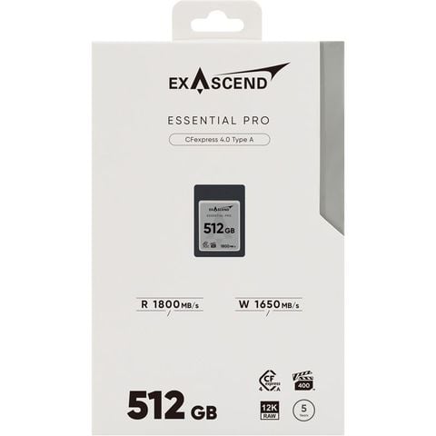  Thẻ nhớ Exascend Essential Pro CFexpress 4.0 Type A 