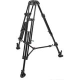  Bộ chân máy ảnh Manfrotto MVH502A Fluid Head & 546B Aluminium Tripod  Black (Sliding Plate) 