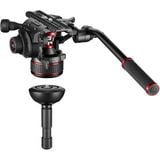  Bộ chân máy Manfrotto Nitrotech 612 Fluid Video Head and Carbon Fiber Twin Leg Tripod with Ground Spreader 