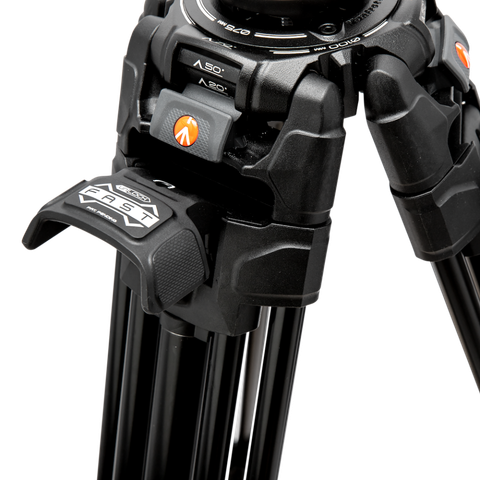  Bộ chân máy quay Manfrotto 504X & Alu Fast Twin 