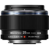  Ống kính OM SYSTEM M.Zuiko Digital 25mm F1.8 II ngàm Micro Four Thirds 