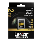  Thẻ nhớ Lexar Professional CFexpress 4.0 Type B Gold 