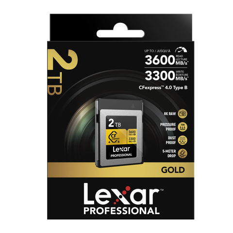  Thẻ nhớ Lexar Professional CFexpress 4.0 Type B Gold 
