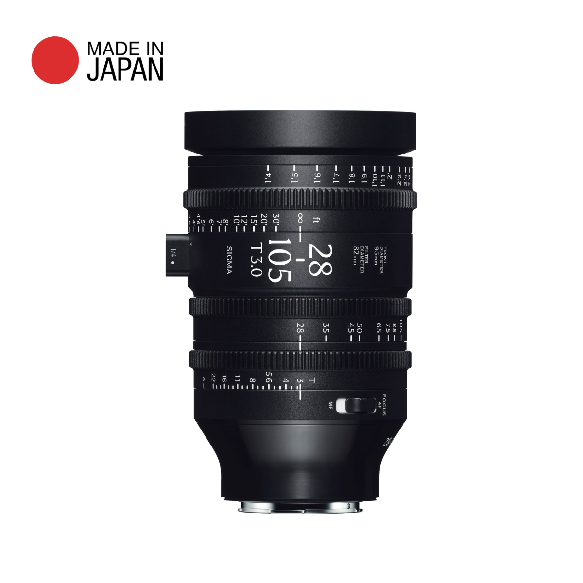  Ống kính Cine Zoom Sigma 28-105mm T3 FF Autofocus ngàm Sony E (Feet) 