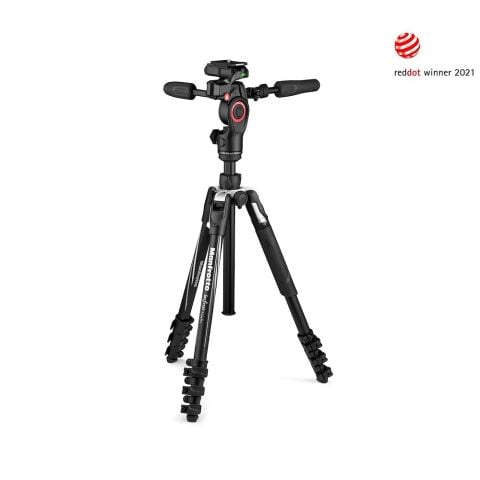  Bộ chân máy Manfrotto Befree Live Advanced Aluminium Tripod &  3-Way Head Black 