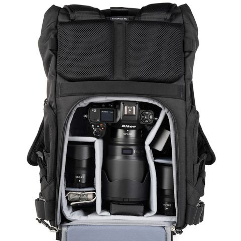  Balo máy ảnh Think Tank FocusPoint RollTop 30L Asphalt Black 