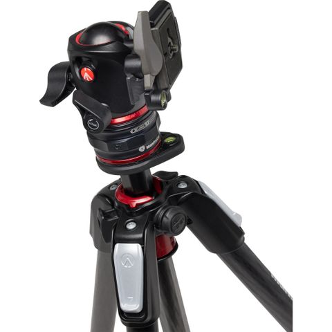  Bộ chân máy ảnh Manfrotto 055 Carbon 4-Section Tripod & XPRO Ball Head + Move Black 