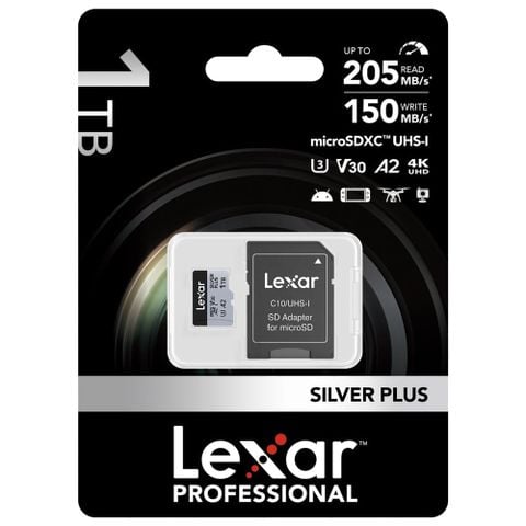 Thẻ nhớ Lexar Silver Plus microSDXC UHS-I V30 1TB