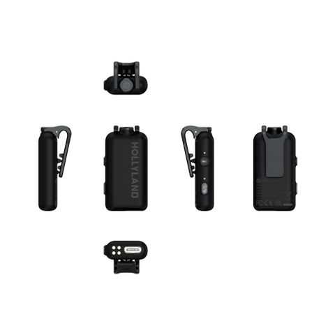  Bộ Micro không dây Hollyland LARK MAX 2 Combo 4-Person Version (Camera RX, USB-C RX) Space Gray 