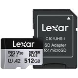  Thẻ nhớ Lexar 512GB Professional Silver Plus UHS-I Micro SD 