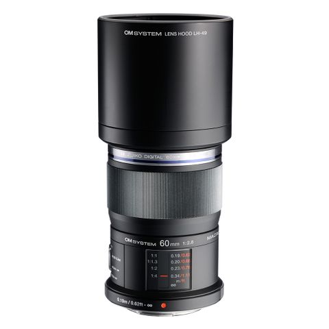 Ống kính OM SYSTEM M.Zuiko Digital ED 60mm F2.8 Macro ngàm Micro Four Thirds 
