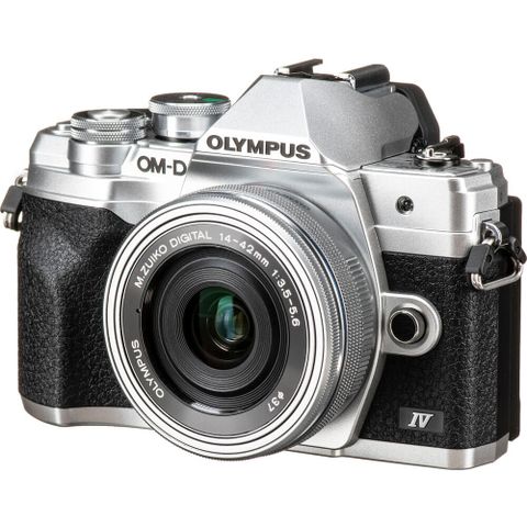  Máy ảnh OM SYSTEM OM-D E-M10 Mark IV (Silver) 