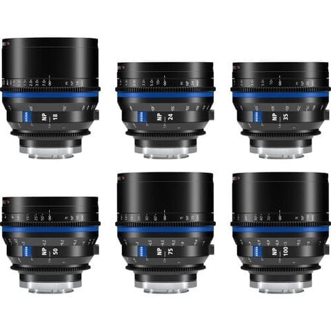  Bộ 6 ống kính CINE ZEISS Nano Prime (Sony E, Feet) 