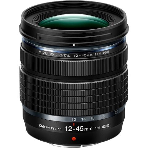  Ống kính OM SYSTEM M.Zuiko Digital ED 12-45mm F4 PRO ngàm Micro Four Thirds 