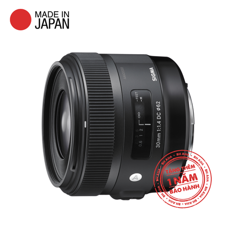  Ống kính Sigma AF 30mm F1.4 DC HSM ngàm SA 