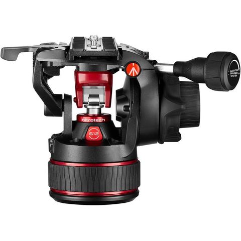  Đầu dầu chân máy quay Manfrotto Nitrotech 612 With Continuous Cbs - MVH612AH 