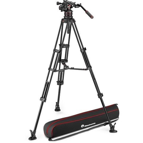  Bộ chân máy quay Nitrotech 608 Fluid Video Head & Twin Leg Tripod 