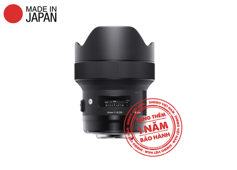  Ống kính Sigma 14mm F1.8 DG HSM Art ngàm Sony E 