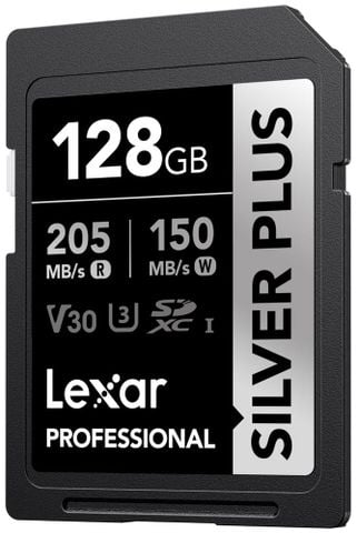  Thẻ nhớ Lexar 128GB Professional SILVER PLUS UHS-I SDXC Card V30 