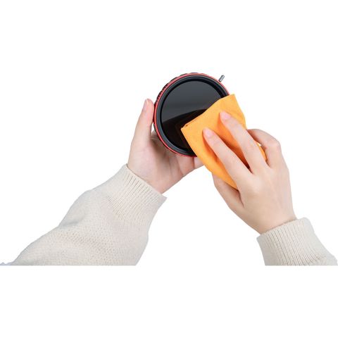  Khăn lau ống kính Haida Microfiber Lens Cleaning Cloth 30x30cm (Orange) 