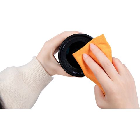  Khăn lau ống kính Haida Microfiber Lens Cleaning Cloth 30x30cm (Orange) 