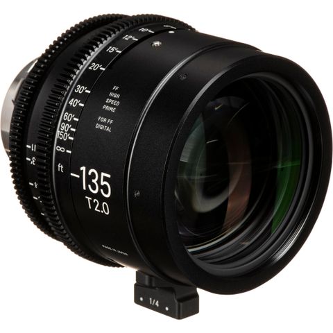  Ống kính Cine Sigma 135mm T2 FF High Speed Prime with i-Technology ngàm PL (Feet) 