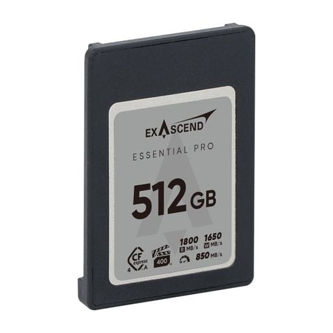  Thẻ nhớ CFexpress (Type A) - Essential Pro - 512GB hiệu Exascend, model: EXPC4EA512GB 