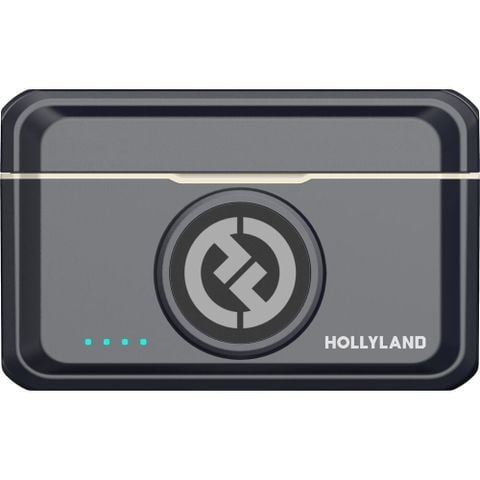  Bộ Micro không dây Hollyland Lark M2 Combo Duo (Camera RX, USB-C RX, Lightning RX) màu Shine Charcoal 