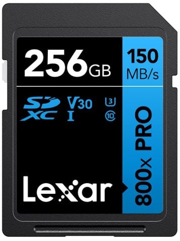  Thẻ nhớ Lexar Professional 800x Pro SDXC UHS-I V30 