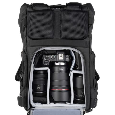  Balo máy ảnh Think Tank FocusPoint RollTop 30L Asphalt Black 