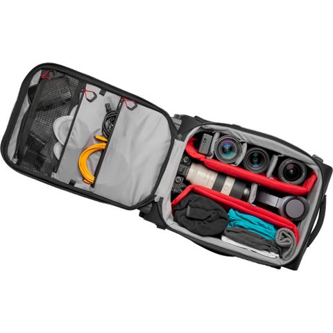  Vali máy ảnh Manfrotto Pro Light Reloader Switch-55; Roller Black 