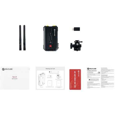  Bộ truyền phát tín hiệu video không dây Hollyland Pyro H 4K HDMI 