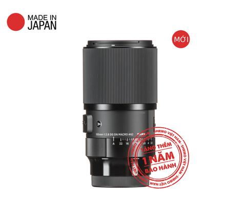  Ống kính Sigma 105mm F2.8 DG DN Macro Art ngàm L 