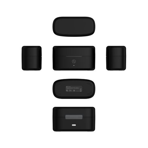  Bộ Micro không dây Hollyland LARK MAX 2 Ultimate Combo (OWS Monitor Earphone, Camera RX, USB-C RX) Space Gray 