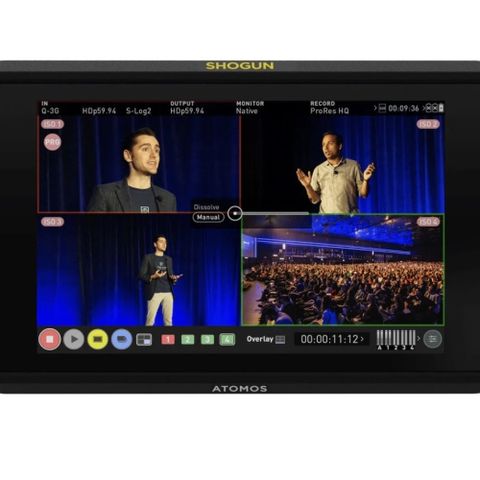  Màn hình quay phim Atomos Shogun Classic 7 inch HDR Classic Cinema (Monitor-Recorder-Switcher) 
