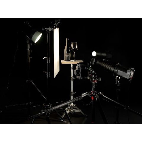  Chân máy ảnh Manfrotto 055 Carbon Fiber 3-Sections Tripod Black 