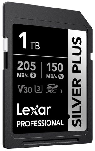  Thẻ nhớ Lexar 1TB Professional SILVER PLUS UHS-I SDXC Card V30 