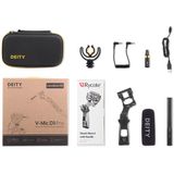  Microphone thu âm Deity V-Mic D3 Pro Camera-Mount Shotgun kèm Recording bundle, kèm pin 