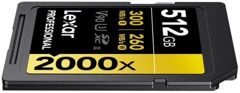  Thẻ nhớ Lexar Professional 2000x SDXC UHS-II V90 512GB 