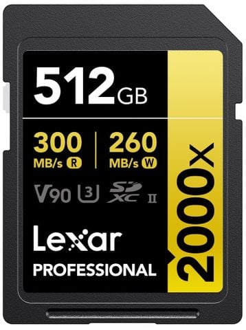  Thẻ nhớ Lexar Professional 2000x SDXC UHS-II V90 128GB 
