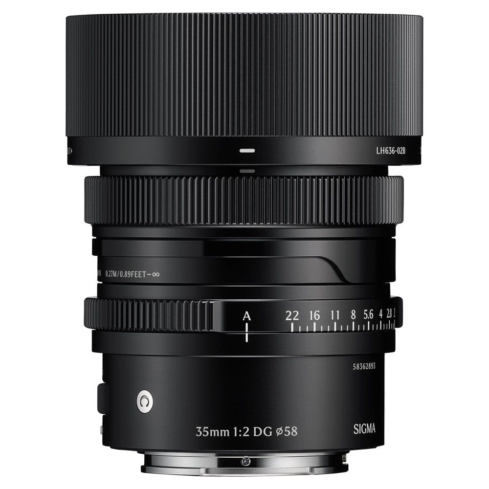  Ống kính Sigma AF 35mm F2 DG Contemporary ngàm Sony E (Black) 
